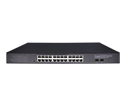 S1526D 24-Port Gigabit RJ45 + 2-Port Gigabit SFP Unmanaged Switch
