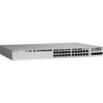 1YR SNTC-8X5XNBD Cisco Catalyst 9200L 24-Port Switch with 4 x 1G Ports, PoE+ Support